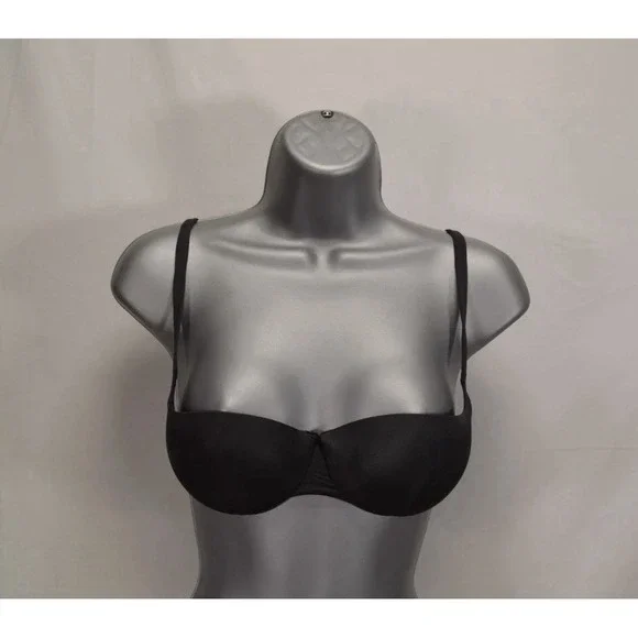 NWT Skims Black Ultimate Push Up Balconette Bra 36 DD Onyx - Picture 10 of 15